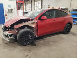 Salvage cars for sale at Blaine, MN auction: 2022 Tesla Model Y