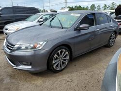 Honda Accord Sport Vehiculos salvage en venta: 2015 Honda Accord Sport