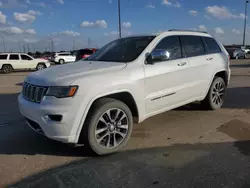 Jeep salvage cars for sale: 2018 Jeep Grand Cherokee Overland