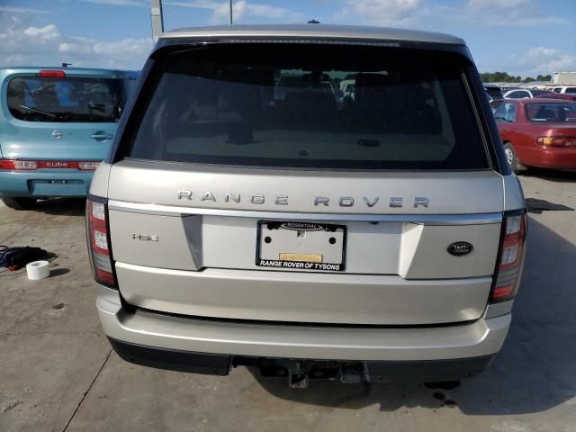 2013 Land Rover Range Rover HSE