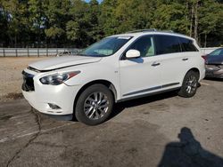 Salvage cars for sale at Austell, GA auction: 2014 Infiniti QX60