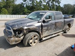 Salvage cars for sale at Greenwell Springs, LA auction: 2016 Dodge RAM 1500 SLT