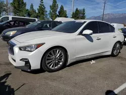 Carros salvage sin ofertas aún a la venta en subasta: 2015 Infiniti Q50 Base