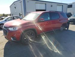 Salvage cars for sale from Copart Vallejo, CA: 2019 Chevrolet Traverse RS