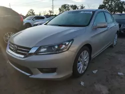 Flood-damaged cars for sale at auction: 2015 Honda Accord EXL