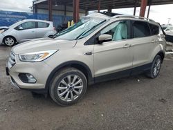 Ford Vehiculos salvage en venta: 2017 Ford Escape Titanium