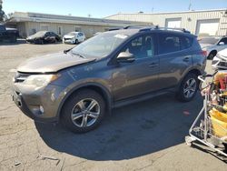 Salvage cars for sale at Martinez, CA auction: 2015 Toyota Rav4 XLE