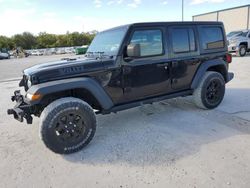 Salvage cars for sale at Apopka, FL auction: 2021 Jeep Wrangler Unlimited Sport