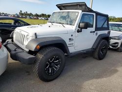 Flood-damaged cars for sale at auction: 2014 Jeep Wrangler Sport