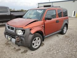 Honda Element ex salvage cars for sale: 2005 Honda Element EX