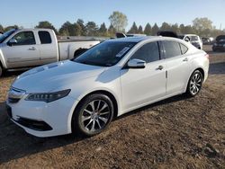 Salvage cars for sale at Elgin, IL auction: 2015 Acura TLX