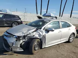 Salvage cars for sale from Copart Van Nuys, CA: 2022 Toyota Corolla LE