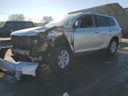 Salvage cars for sale at Lebanon, TN auction: 2012 Toyota Highlander Base