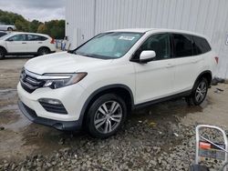 Flood-damaged cars for sale at auction: 2018 Honda Pilot EX