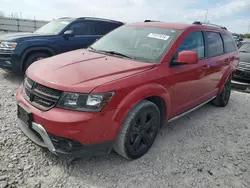 Salvage cars for sale at Cahokia Heights, IL auction: 2018 Dodge Journey Crossroad