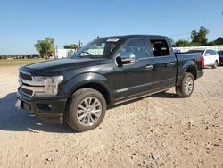 Ford salvage cars for sale: 2018 Ford F150 Supercrew