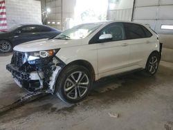 Ford Edge salvage cars for sale: 2017 Ford Edge Sport