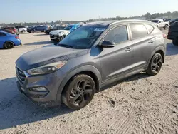 Salvage cars for sale at Houston, TX auction: 2016 Hyundai Tucson Limited