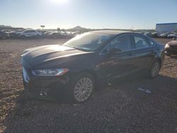 Salvage cars for sale at Phoenix, AZ auction: 2016 Ford Fusion SE Phev