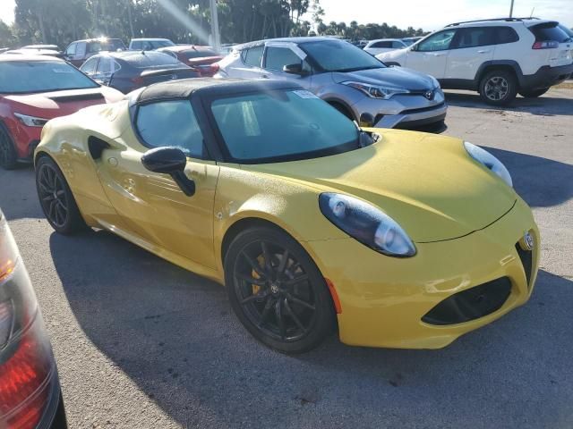 2016 Alfa Romeo 4C Spider