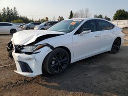 Salvage cars for sale at Bowmanville, ON auction: 2023 Lexus ES 300H F Sport Handling