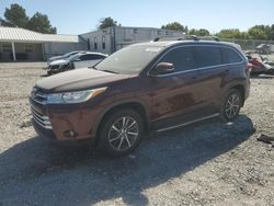 Toyota salvage cars for sale: 2019 Toyota Highlander SE