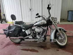 Salvage motorcycles for sale at Angola, NY auction: 2003 Harley-Davidson Flstci Anniversary