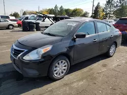 Salvage cars for sale at Denver, CO auction: 2019 Nissan Versa S