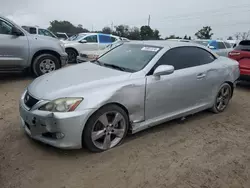 Salvage cars for sale at Riverview, FL auction: 2010 Lexus IS 250