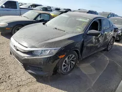 Salvage cars for sale at Arcadia, FL auction: 2016 Honda Civic EX