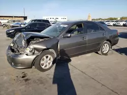 Salvage cars for sale at Grand Prairie, TX auction: 2006 Toyota Camry LE