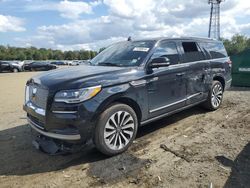 Salvage cars for sale from Copart Windsor, NJ: 2022 Lincoln Navigator L Reserve