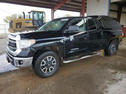 Salvage cars for sale at Billings, MT auction: 2015 Toyota Tundra Double Cab SR