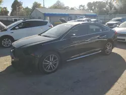 Salvage cars for sale at Wichita, KS auction: 2015 Hyundai Sonata Sport