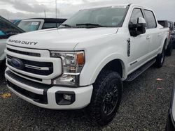 Salvage cars for sale at Riverview, FL auction: 2022 Ford F250 Super Duty