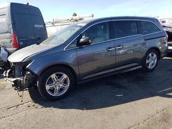 Honda Odyssey Touring salvage cars for sale: 2011 Honda Odyssey Touring