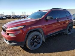 Salvage cars for sale at Rocky View County, AB auction: 2017 Jeep Cherokee Sport