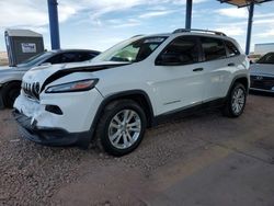 Salvage cars for sale at Phoenix, AZ auction: 2015 Jeep Cherokee Sport