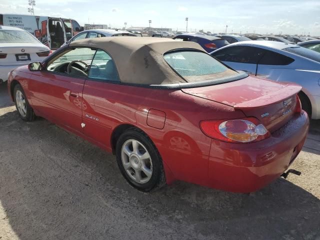 2002 Toyota Camry Solara SE