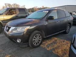 Salvage cars for sale at China Grove, NC auction: 2015 Nissan Pathfinder S