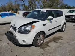 KIA salvage cars for sale: 2013 KIA Soul +