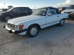 Salvage cars for sale at Arcadia, FL auction: 1989 Mercedes-Benz 560 SL