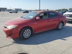 Salvage cars for sale at Grand Prairie, TX auction: 2014 Toyota Camry L