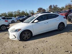 Salvage cars for sale at Baltimore, MD auction: 2018 Hyundai Elantra SEL