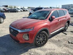 Hyundai salvage cars for sale: 2019 Hyundai Santa FE SE