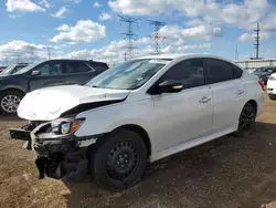 Salvage cars for sale at Elgin, IL auction: 2018 Nissan Sentra S