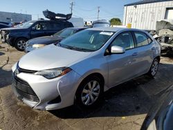 Salvage cars for sale at Chicago Heights, IL auction: 2017 Toyota Corolla L