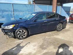 Salvage cars for sale at Riverview, FL auction: 2017 Honda Accord EXL