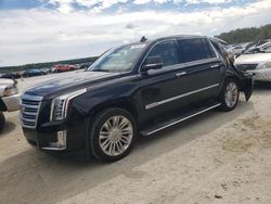 Salvage cars for sale at China Grove, NC auction: 2017 Cadillac Escalade ESV Platinum