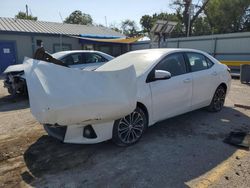 Salvage cars for sale at Wichita, KS auction: 2014 Toyota Corolla L